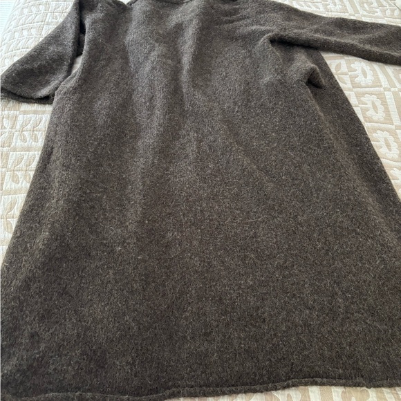 Lauren Manoogian long shawl cardigan in Soil - Picture 3 of 7